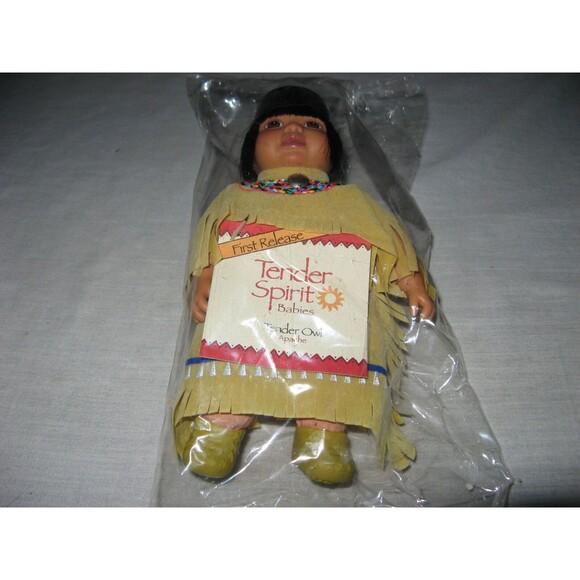 Tender Spirit Babies Native American Doll - Tender Owl Apache 7”  FIRST RELEASE - Picture 1 of 3
